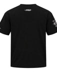 Pro Standard Los Angeles Dodgers Script Winners Circle Drop Shoulder Black Tee