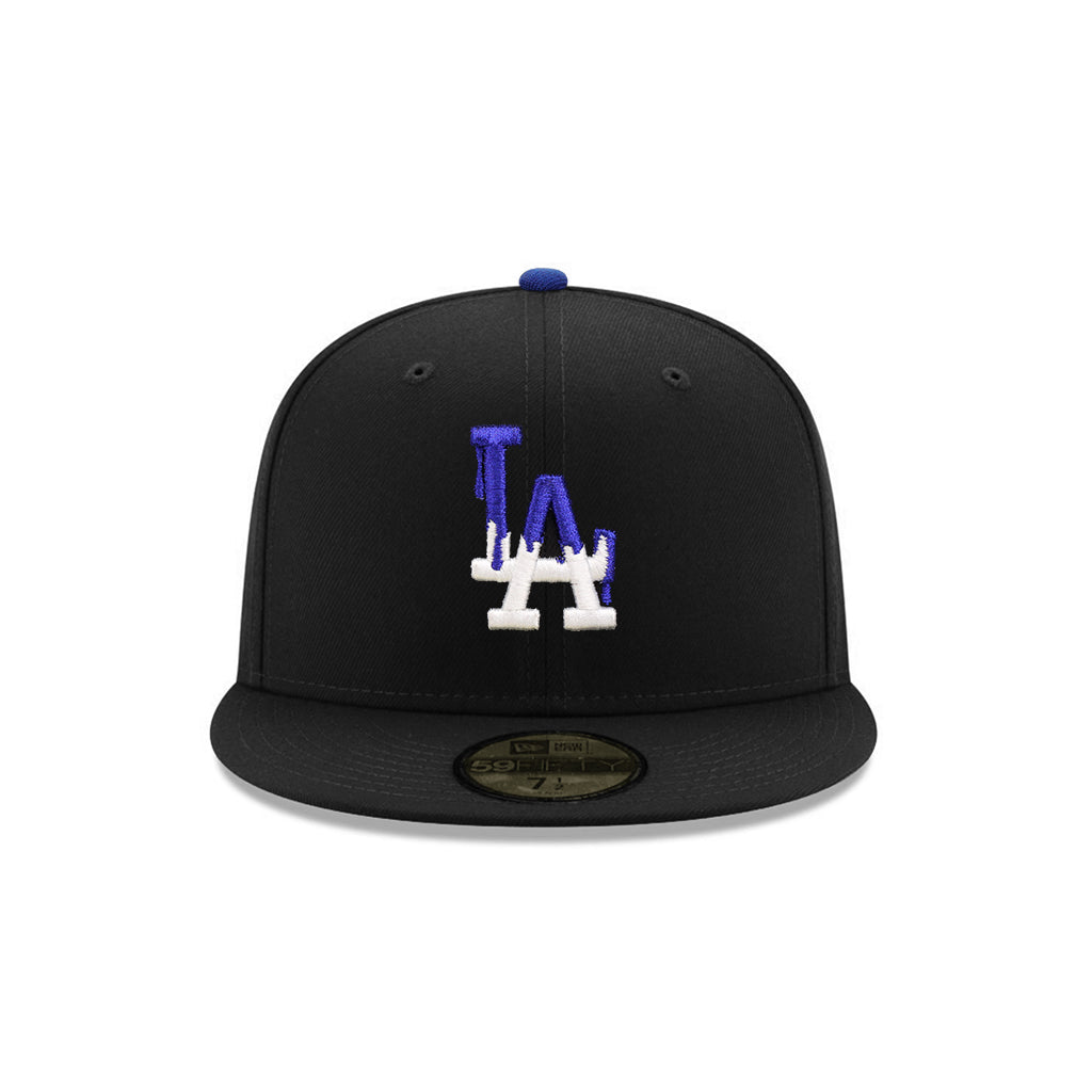 Los Angeles Dodgers Black LA Bleeds Blue SP 59Fifty Fitted – CROWN