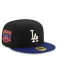 Los Angeles Dodgers Black Royal 2 Tone Jackie Robinson 50th Anniversary SP 59Fifty Fitted