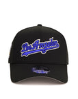 Los Angeles Dodgers Wordmark 40th Anniversary SP Black 9Forty A-Frame Snapback