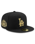 Los Angeles Dodgers Black Metallic Gold Stadium World Series SP 59Fifty Fitted