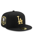 Los Angeles Dodgers Black Metallic Gold 1984 Olympics SP 59Fifty Fitted
