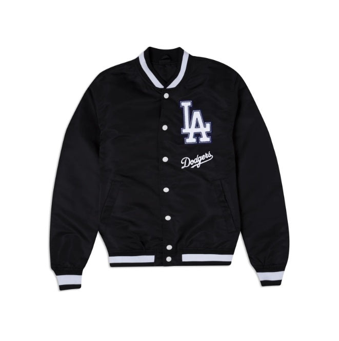 New Era Los Angeles Dodgers Logo Select Black White Jacket
