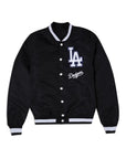 New Era Los Angeles Dodgers Logo Select Black White Jacket