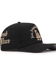 Los Angeles Dodgers Bleeding Dodger Blue Heritage SP 9Forty A-Frame Snapback
