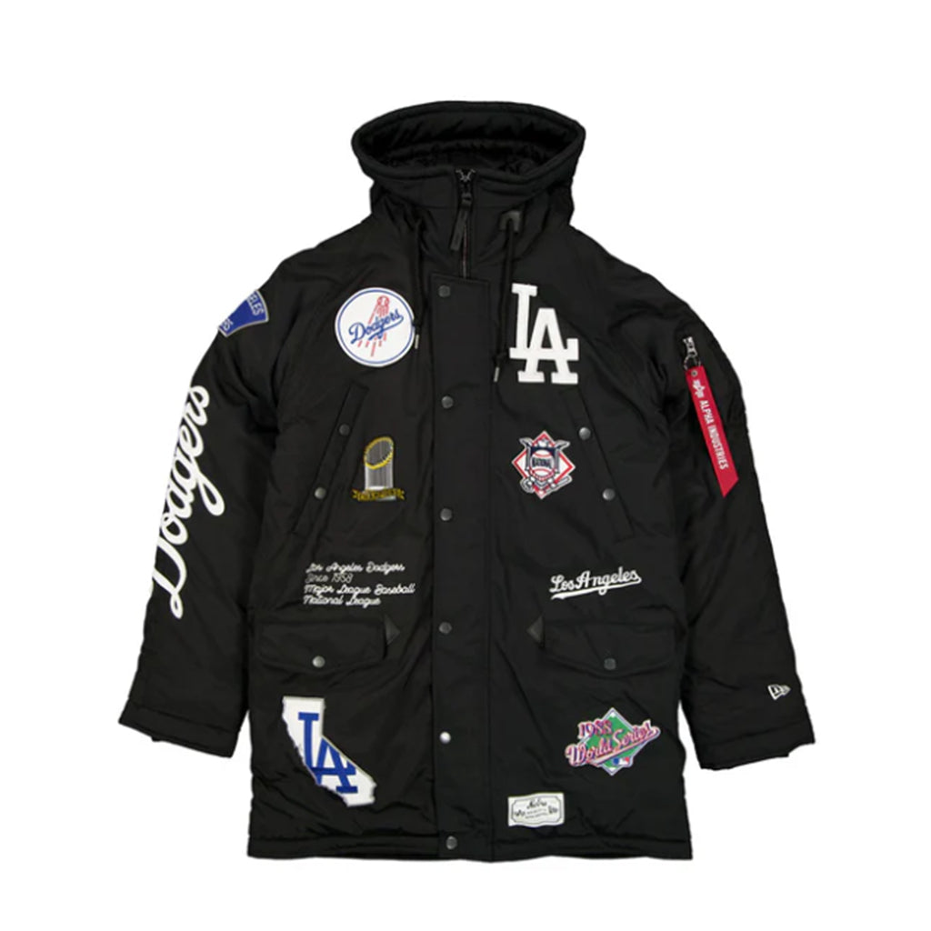 New Era X Alpha Industries Los Angeles Dodgers N-3B Parka Jacket