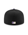 Los Angeles Dodgers Black Purple 2 Tone 8X World Series Champions Ring SP 59Fifty Fitted