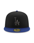 Los Angeles Dodgers Black Royal 2 Tone 2024 World Series Champions SP 59Fifty Fitted