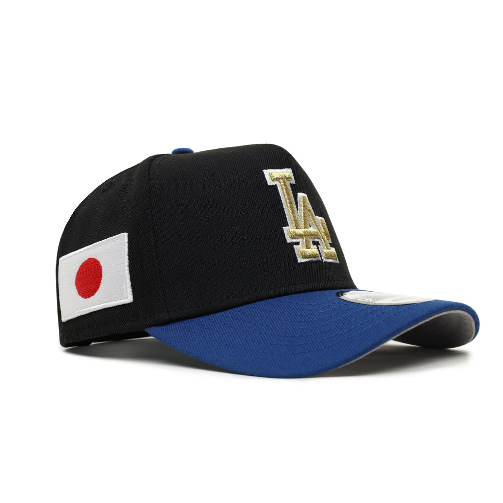 Los Angeles Dodgers X Japan Black Blue 2 Tone 9Forty A-Frame