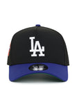 Los Angeles Dodgers Black Royal 2 Tone Jackie Robinson 50th Anniversary SP 9Forty A-Frame Snapback