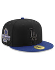 Los Angeles Dodgers Black Royal 2 Tone 2024 World Series Champions SP 59Fifty Fitted