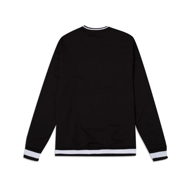 New Era Los Angeles Dodgers Logo Select Black White Crewneck