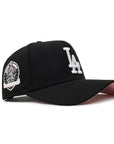 Los Angeles Dodgers Black 60th Anniversary SP 9Forty A-Frame Snapback