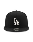 Los Angeles Dodgers Black White Metal Badge 9Fifty Snapback