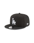 Los Angeles Dodgers Youth Black On White 9Fifty Snapback