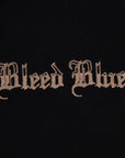 New Era Los Angeles Dodgers Bleeding Dodger Blue Heritage Black Hoody
