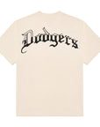 New Era Los Angeles Dodgers Bleeding Dodger Blue Heritage Egg Shell Tee
