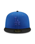 Los Angeles Dodgers Blue Black 2 Tone 2024 World Series Champions SP 59Fifty Fitted