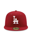 Los Angeles Dodgers Brick On White 59Fifty Fitted