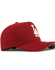Los Angeles Dodgers Brick On White 9Forty A-Frame Snapback