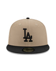 Los Angeles Dodgers Camel Black 2 Tone 100th Anniversary SP 59Fifty Fitted