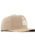 Los Angeles Dodgers Camel 9Fifty A-Frame Snapback
