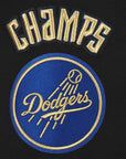 Pro Standard Los Angeles Dodgers 8 Time 2024 World Series Champions Black Pullover Hoody