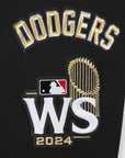 Pro Standard Los Angeles Dodgers 8 Time 2024 World Series Champions Black Pullover Hoody