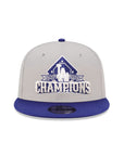 Los Angeles Dodgers Gray Royal 2 Tone 2024 World Series Champions 9Fifty Snapback