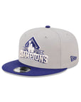 Los Angeles Dodgers Gray Royal 2 Tone 2024 World Series Champions 9Fifty Snapback