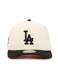 Los Angeles Dodgers Chrome Black 2 Tone 2024 World Series Champions SP 9Fifty A-Frame Snapback
