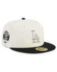 Los Angeles Dodgers Chrome Black 2 Tone 60th Anniversary SP 59Fifty Fitted