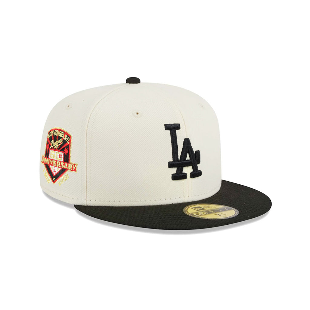 Los Angeles Dodgers Chrome Black 2 Tone 50th Anniversary SP