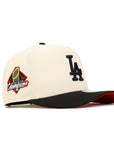 Los Angeles Dodgers Chrome Black 2 Tone 2024 World Series Champions SP 9Fifty A-Frame Snapback