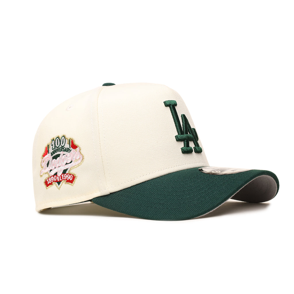 Los Angeles Dodgers Chrome On Green 2 Tone 100th Anniversary SP