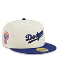 Los Angeles Dodgers Wordmark Chrome Royal 2 Tone Bicentennial SP 59Fifty Fitted