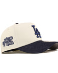 Los Angeles Dodgers Chrome Denim 2 Tone 1981 World Series SP 9Forty A-Frame Snapback