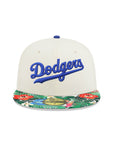 Los Angeles Dodgers Chrome Floral 2 Tone MLB Batterman SP 59Fifty Fitted