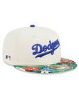 Los Angeles Dodgers Chrome Floral 2 Tone MLB Batterman SP 59Fifty Fitted