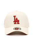 Los Angeles Dodgers Chrome On Red 50th Anniversary SP 9Forty A-Frame Snapback