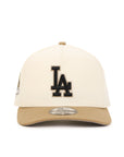 Los Angeles Dodgers Chrome Khaki 2 Tone 2024 World Series Champions SP 9Fifty A-Frame Snapback
