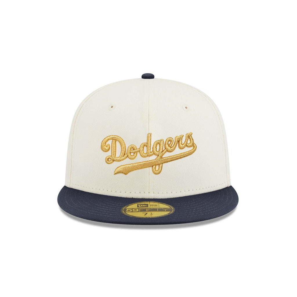 Brooklyn Dodgers Chrome Blue 2 Tone 1955 World Series SP 59Fifty Fitted
