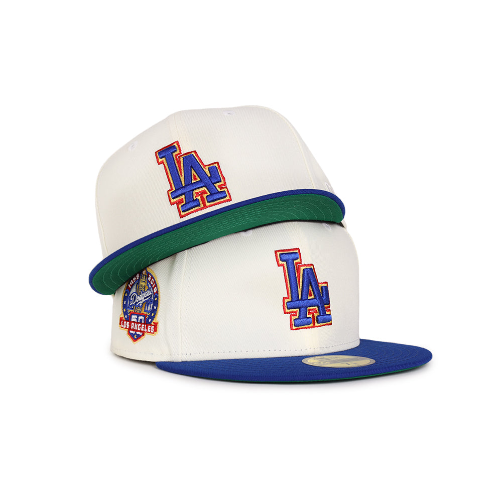 Los Angeles Dodgers Chrome Royal 2 Tone 60th Anniversary SP 59Fifty Fitted