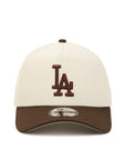 Los Angeles Dodgers Chrome Brown 2 Tone 9Forty A-Frame Snapback