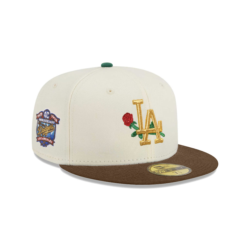 Los Angeles Dodgers Chrome Walnut 2 Tone 40th Anniversary SP