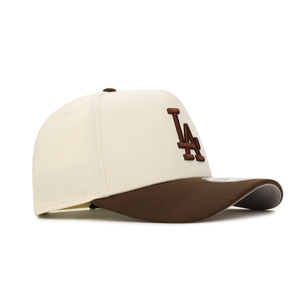 Los Angeles Dodgers Chrome Brown 2 Tone 9Forty A-Frame Snapback