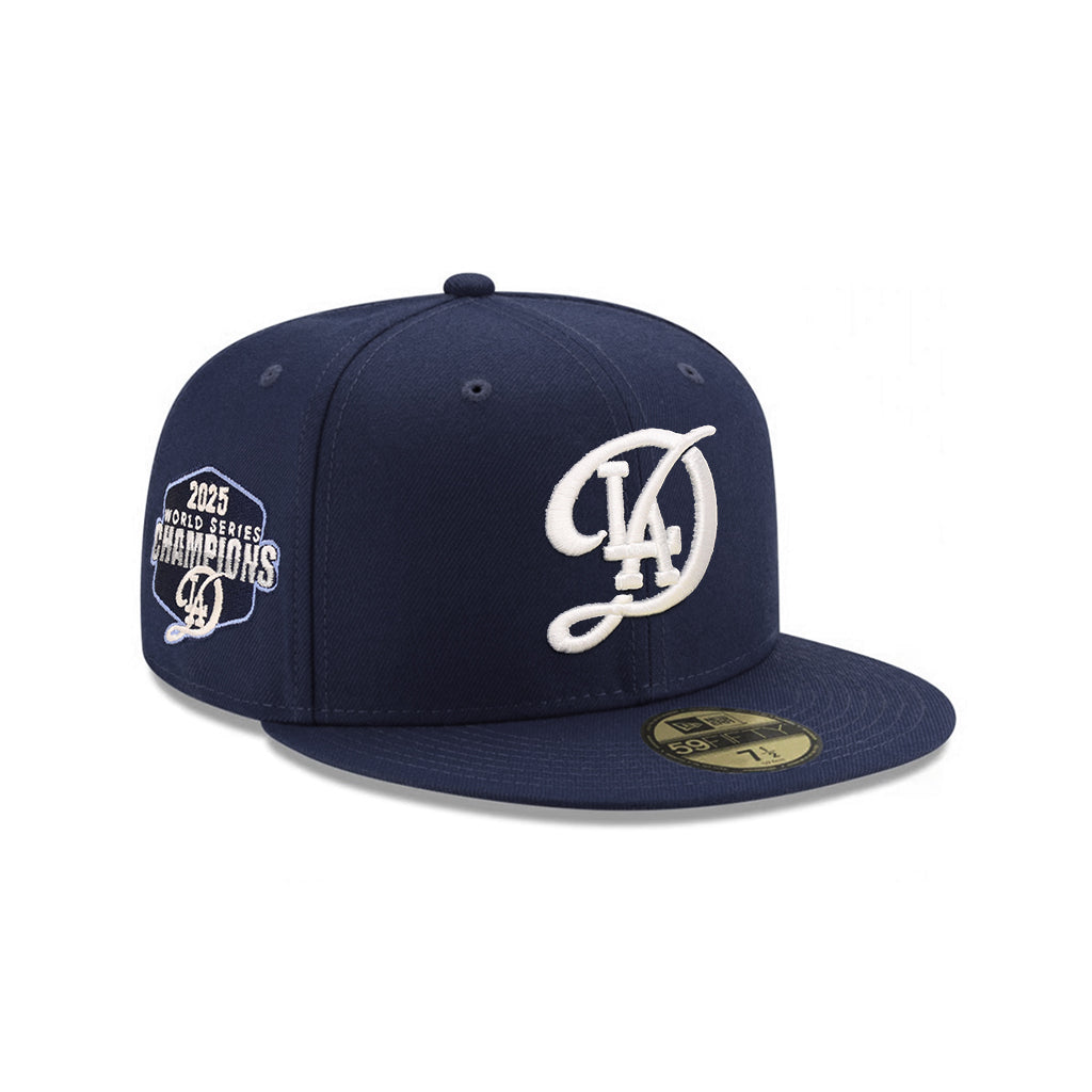 59FIFTY 2025 City Connect ロサンゼルス・ドジャース Los Angeles Dodgers City Connect 2025 World Series Champions Side