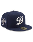 Los Angeles Dodgers City Connect 2025 World Series Champions Side Patch Navy Blue 59Fifty Fitted