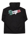 Mitchell & Ness Los Angeles Dodgers Black Mexico Hooded Coaches Jacket