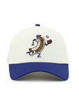 Los Angeles Dodgers Dodger Dog Chrome Royal 2 Tone Stadium 60th Anniversary SP 9Forty A-Frame Snapback